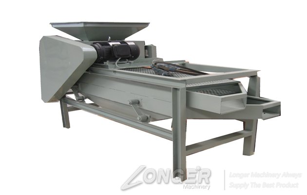 Small Type Almond Pit Hulling Machine