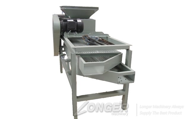 Small Type Almond Pit Hulling Machine