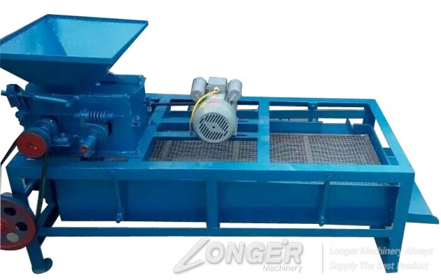 Small Type Almond Pit Hulling Machine